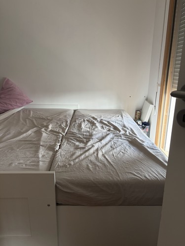 Lit brimmes ikea matelas sur - lit,