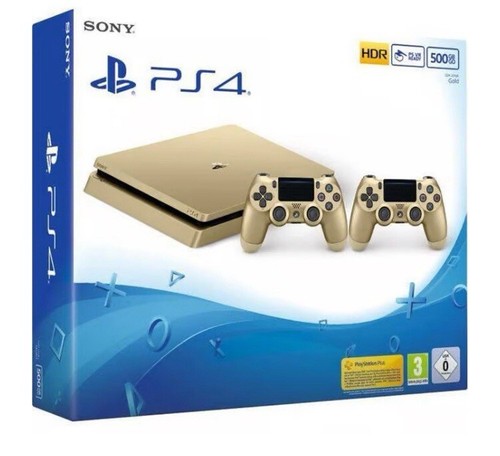 Playstation slim gold 500go - playstation,