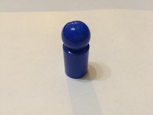 Pion bleu numéro - pion, 3