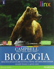 Biologie 1 x SUPERIORI, Campbell, LINX ÉDITEUR 9788863641189