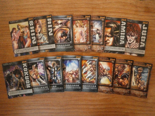 Lot cartes hokuto ken - hokuto,
