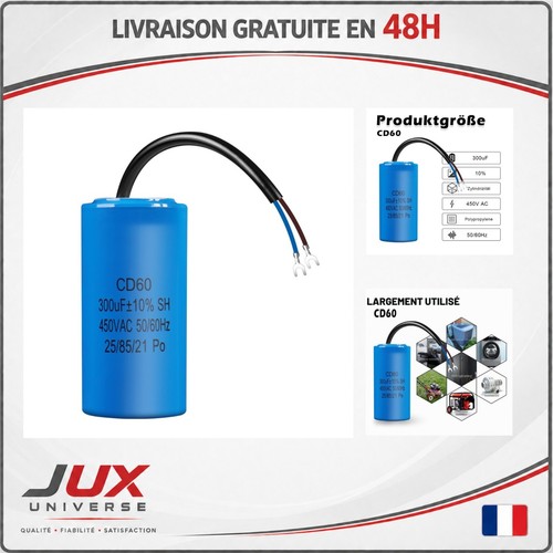 Condensateur démarrage 300 - démarrage,