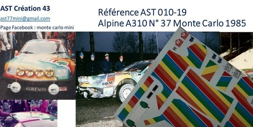 New decal renault alpine - decal,