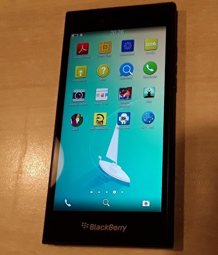 Smartphone blackberry leap - smartphone,