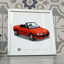 Poster Peugeot 306 cabriolet
