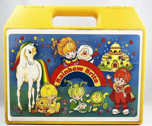 Rainbow brite valise de - brite,