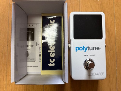 Polytune3 electronic tuner - polytune3,