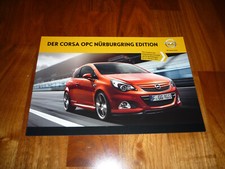 Opel Corsa OPC NÜRBURGRING EDITION brochure 08/2011