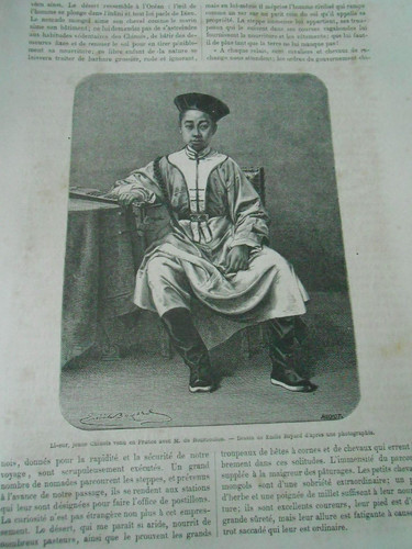 Gravure 1864 eur - li-eur, jeunes