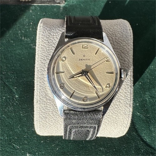 Montre zenith cadran acier - zenith,