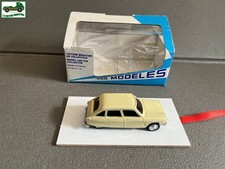 Miniature car resin kit mounted Citroen Ami 8 MOG models at 1/43