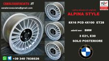 Jantes Alpina 8j 16 pouces BMW Série 3 3 Série E21 E30 jantes