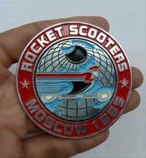 BADGE VESPA Plaque PLACCA CLUB URSS CCCP RUSSIA MOD moscow racing 1965 vyatka