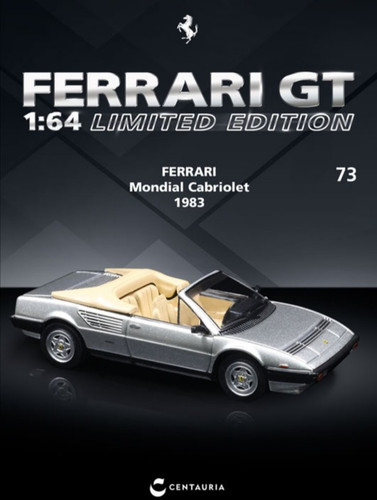Mondial cabriolet 1983 - mondial,