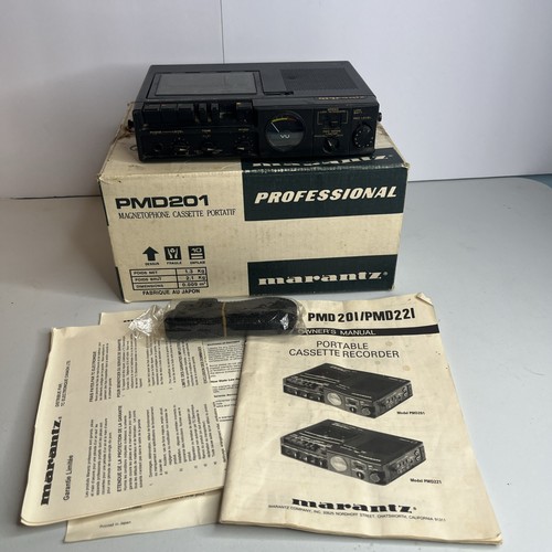 Marantz portable cassette - marantz,
