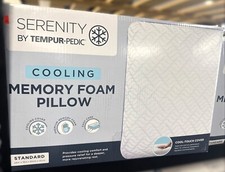 Serenity by Tempur-Pedic Cooling Memory Foam Pillow. New/Open Box.