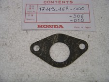 Joint de pipe admission MB80SA MBX80 MT80SA MTX80 NSR50S HONDA 17119-168-000