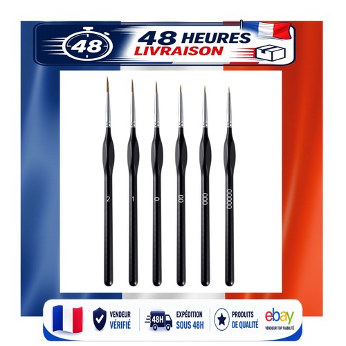 Kit pinceaux fins de - pinceaux,