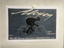 Rare affiche ancienne Cycle