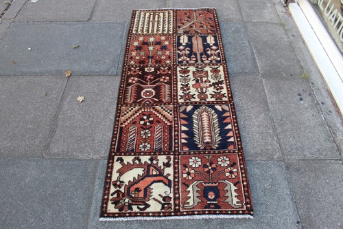 Tapis fait main - fait, vintage