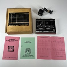 Electro Harmonix Micro Synthesizer Guitar Effect Pedal Vintage NYC USA