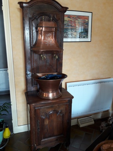 Meuble ancien chene avec - ancien, en