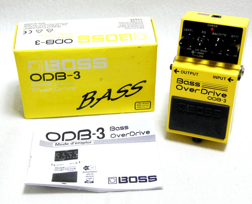 Pedale boss overdrive basse - d'overdrive,