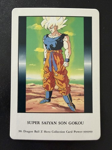 Carte 90 super saiyan - carte,