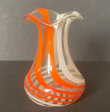 VINTAGE ANTIQUE TOY - GLASS VASE BLOW MINIATURE DOLL MURANO STYLE