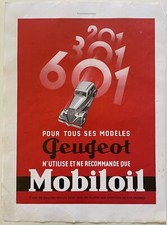 Affiche en couleur "Peugeot