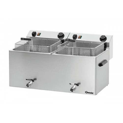 Friteuse double inox 10 - double, 2