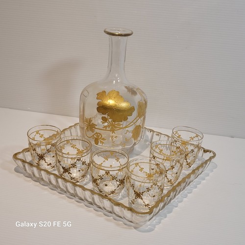 Service liqueur cristal - a,