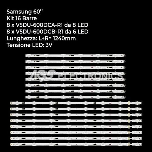 Kit barres ruban led - 16,