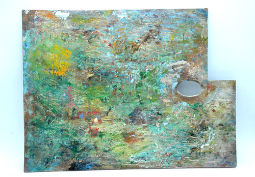 Ancienne palette peintre - ancienne, de