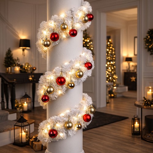 Guirlande noël décoration - noël,