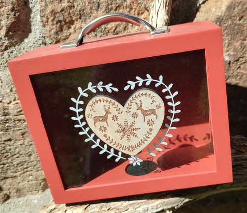 Tirelire valisette rouge - tirelire,