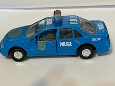 Vintage NYPD Police Car 1/35 scale pull back and go