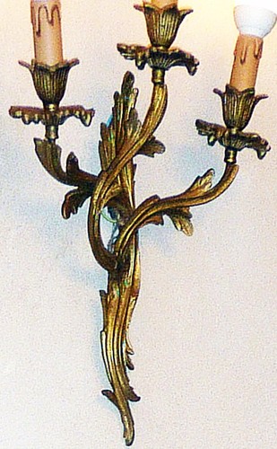 Bougies laiton doré - en,