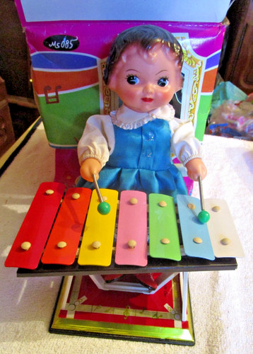Poupée xylophone musical - poupée,