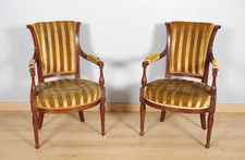 Paire de fauteuils époque