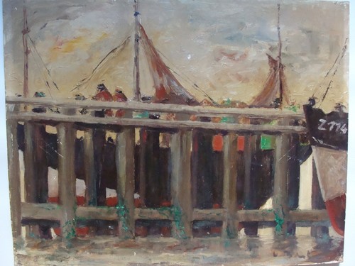 Tableau ancien moderne école - tableau,