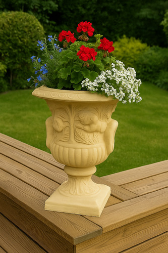 Pot fleur pierre - fleur,