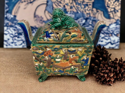 Meiji pot couvert brûle - couvert,