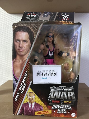 Figurine catch wwe - catch, bret