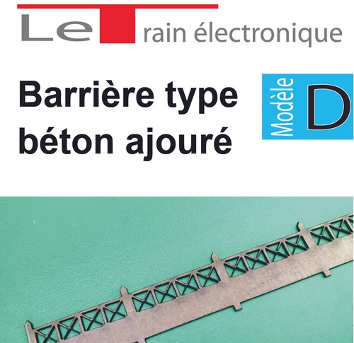 Barrières décor trains - barrières,
