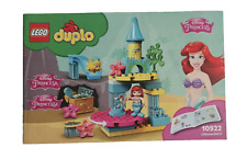 Lego Instruction Manual Ariel's Undersea Castle Duplo 10922 Booklet Only