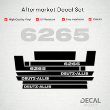 Deutz-Allis 6265 Decal Kit -
