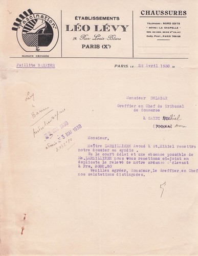 Paris chausseur leo levy - 75,