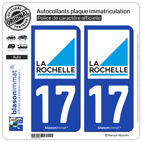 Stickers autocollant plaque - 2,
