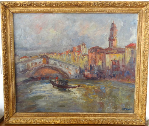 Apelle grande huile - huile, sur